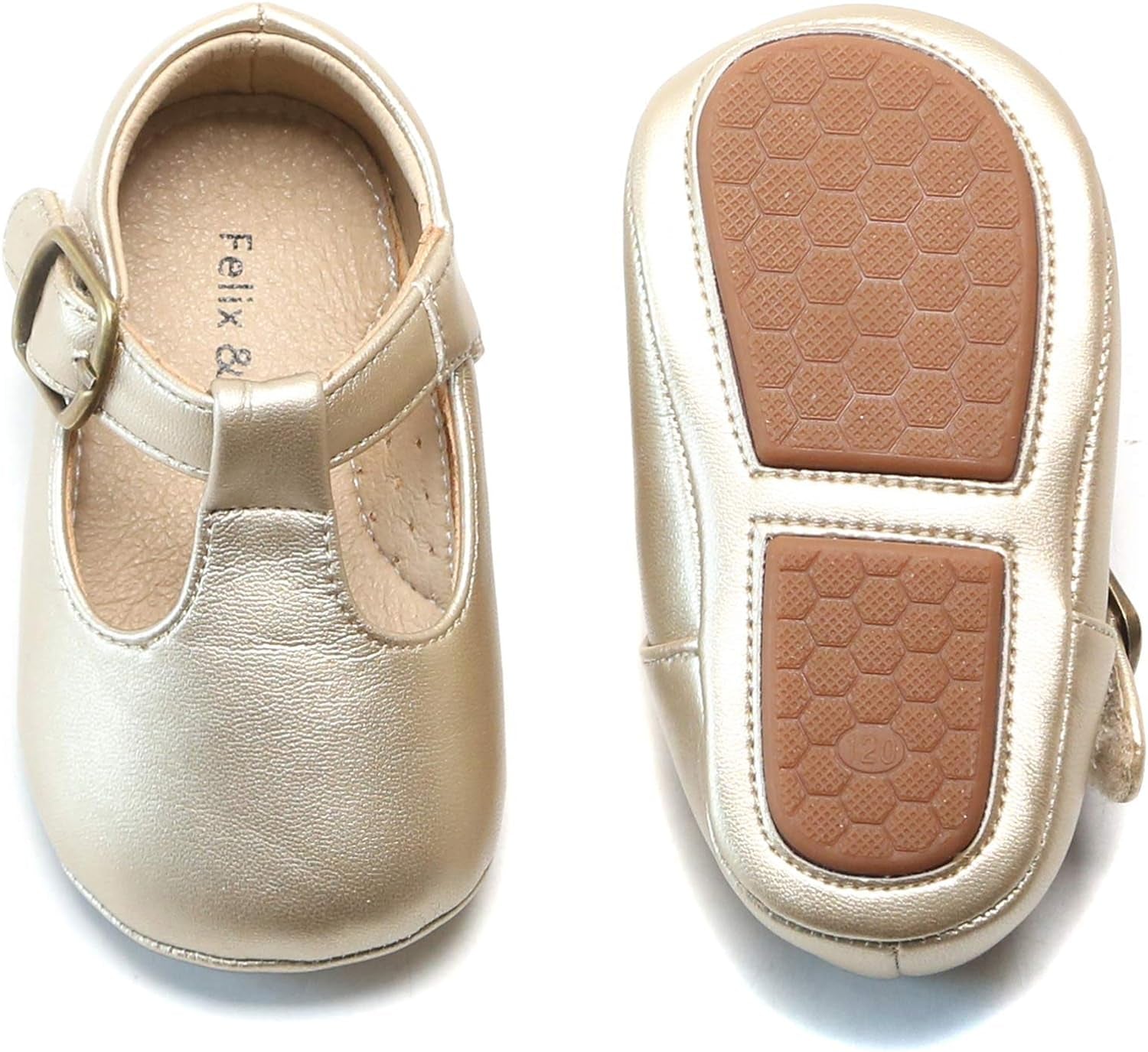 Soft Sole Leather Baby Shoes - Infant Baby Walking Shoes Moccasinss Rubber Sole Crib Shoes